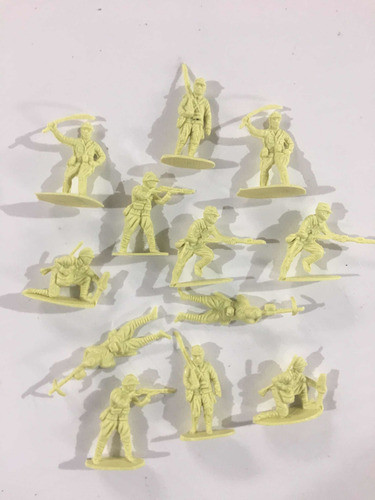 Soldaditos Juguete X 24 Unidades Industria Argentina Leatoys 1