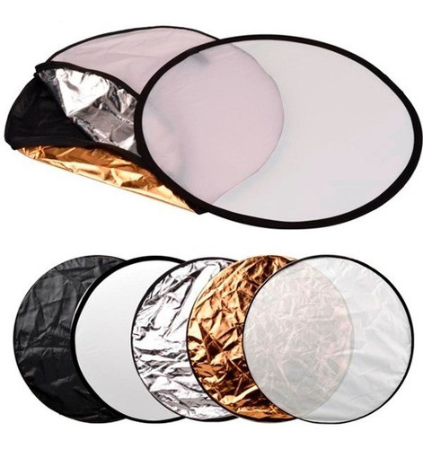 Disco Reflector Luz 5 En 1 Pleg.80cm Fotografia Iluminacion® 0