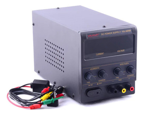 Fuente De Alimentacion Regulable Yaxun Yx-305d 30v 1