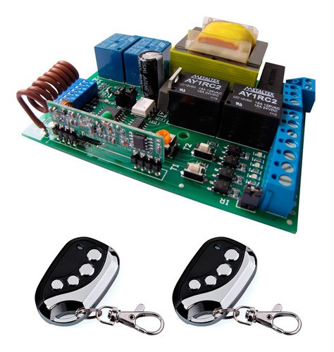 Placa De Comando Motores De 3 Cables Corredizos Y Levadizos 0