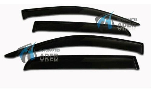 Deflectores De Ventanas X4 Toyota Hilux 2016 2017 2018 2019 Importados 1