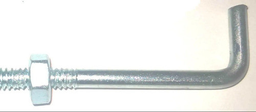 Gancho Pitón Escuadra Con Rosca W 1/4-6.35x80mm+tuerca X10u 1