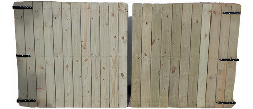 Portones De Madera A Medida Desde El Precio Aprox Al M2 0