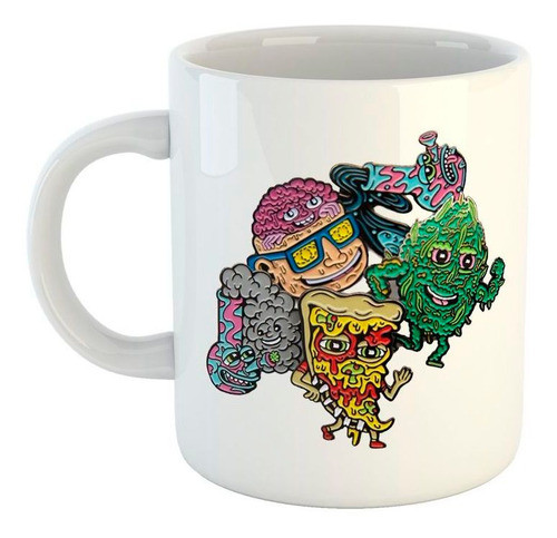 Taza De Plastico Pizza Bong Marihuana Cannabis Chill 0