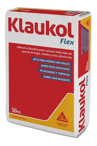 Mejor Pegamento Para Pegar Piso Sobre Piso Klaukol Flex 30kg 0