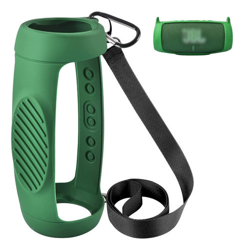 Funda De Silicona Para Altavoz Jbl Charge 5 Impermeable -v 0