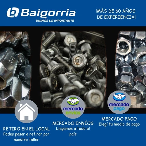 Espárrago En Pulgadas Combinados 1/2x9/16x2  (50.8mm) 1