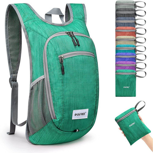 Mochila Impermeable Plegable Para Senderismo 10 L - Verde 0
