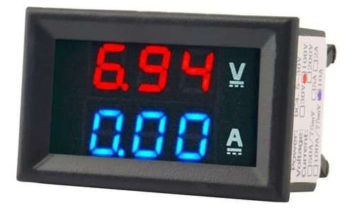 Voltimetro Amperimetro Dc 7v-100v 10a Display Arduino 0