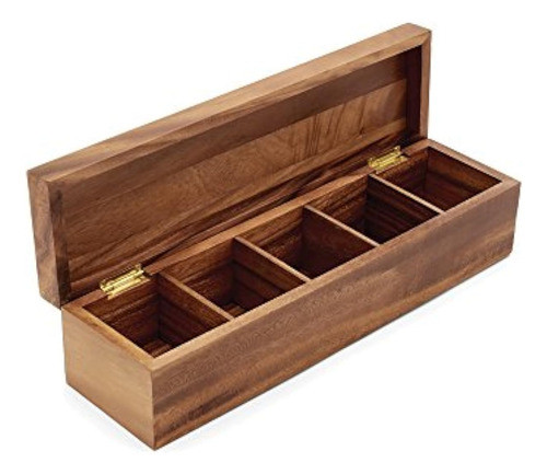 Ironwood Gourmet Caja De Té Organizadora Grande De 0