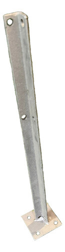 Soporte Ménsula Recta P/ Concertina Y Alambre De Púa C/ Base 0