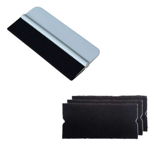 Espatula Polarizado Felpa + Repuestos Kit Instalacion Film 0