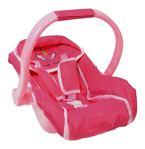 Unicorn Baby Doll Asiento De Coche Y Bolsa De Pañales Para M 0