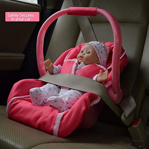 Unicorn Baby Doll Asiento De Coche Y Bolsa De Pañales Para M 1