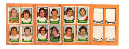 Album De Figuritas Mini Futbol 1972 River 0