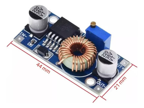 5x Modulo Step Down Xl4005 Convertidor Fuente 0.8v A 30v 5a 1