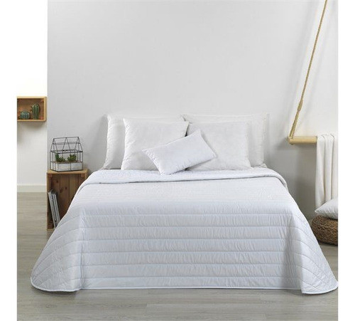 Cubrecama Liso 2 Plazas Con Fundas De Almohada 1