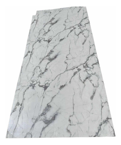Placas De Mármol En Pvc 122x2.44 De 3mm Color Blanco 0