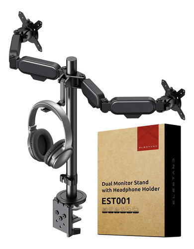 Soporte Monitores Computadora 2 Monitores Ajustable 13 32 0
