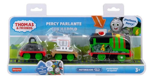 Fisher Price - T&f Tren Parlante Percy Y Harold Hjy79 0