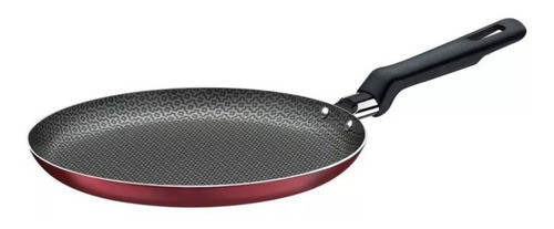 Panquequera Sarten Tramontina Teflon Antiadherente 22cm Roja 0