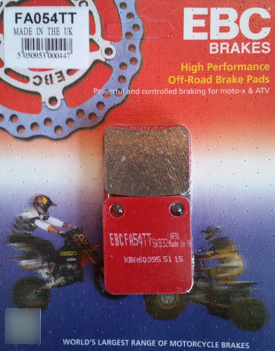 Pastillas Freno Ebc Fa 54 Motomel Vx 150 Scooter 1