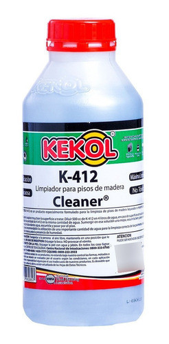 Limpiador De Pisos De Madera Kekol Cleaner K-412 1 Lts 0