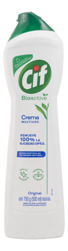 Limpiador Cremoso Cif Bioactive 750gr (500ml) 1