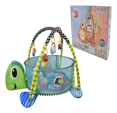 Gimnasio Pelotero León 3 En 1 Para Bebé 70x50x90cm 1