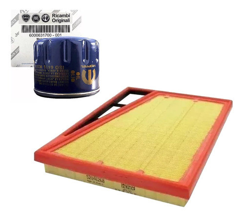 Kit Filtros De Aire + Aceite Argo/cronos 1.3 Fiat - Mopar 0
