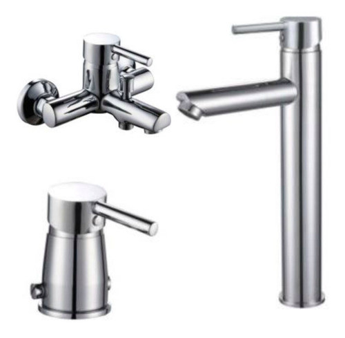 Juego Monocomando Para Baño Sorrento (fas) 0