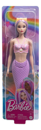 Muñeca Barbie Fantasy Hair Mermaid Purple 1