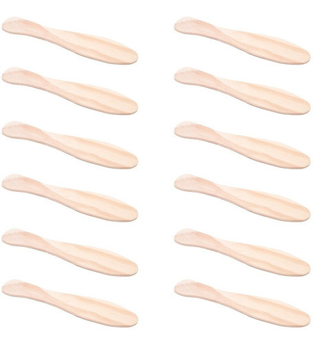 Espatula De Madera Para Depilacion Cera Depilatoria Pack X12 0