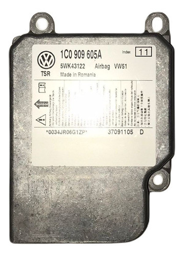 Ecu Modulo Unidad De Control Airbag Vw New Beetle 2000-2006 1