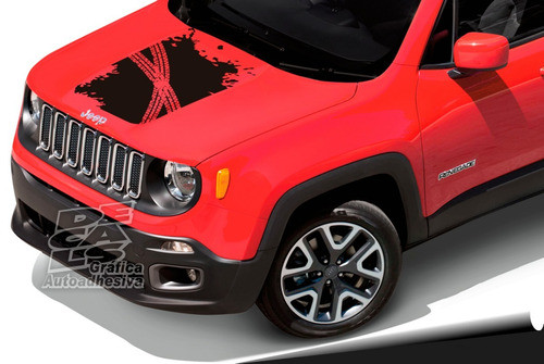 Calco Jeep Renegade Capot Paw 0