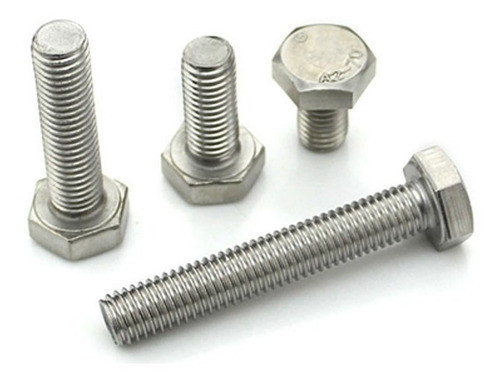 Bulón Hexagonal Acero Inoxidable 304 M8x100 X5u 0