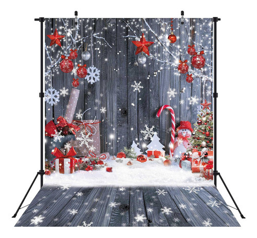 Fondo Fotográfico Livucee, Diseño Navideño, 152 Cm X 213 Cm 0