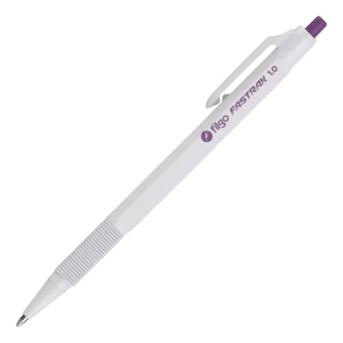 6 Boligrafos Filgo Fastrak Retractil Pastel Tinta Azul 1