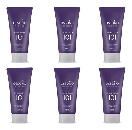 6 Crema De Peinar Ossono 10 En 1 X 180 Ml C/u. Envio Gratis 0