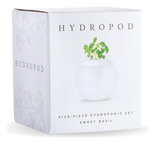 ~? W&p Hydroponic Jardinería Pod Plantadora | Blanco, 5 Piez 1