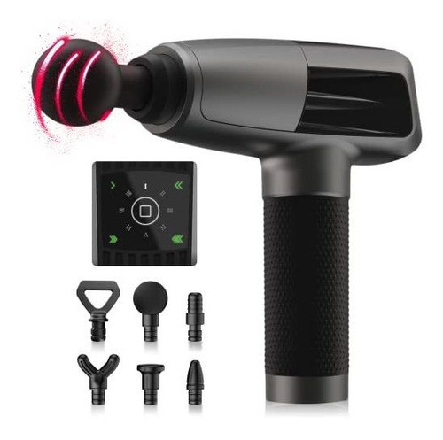 Pistola Masaje Atletas Muscular Profesional Alivio Portátil 0