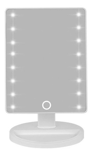 Espejo Nuevo Porta Maquillaje 16 Luces Led Táctil A Pilas 0