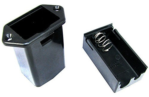 C. Si. Gitty 2pc. Bandeja De Batería De 9 Voltios - Montaje 0