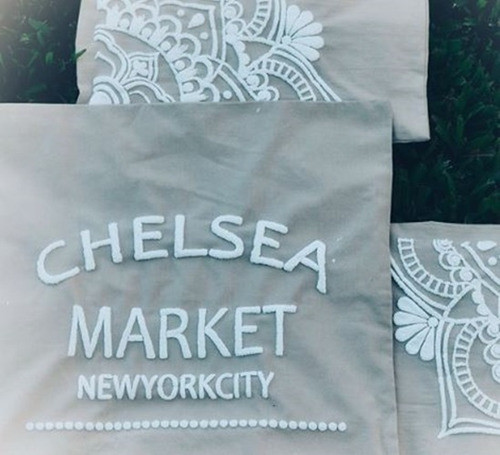 Plantilla Stencil Cast14 Chelsea Market 30x30 Camila 1