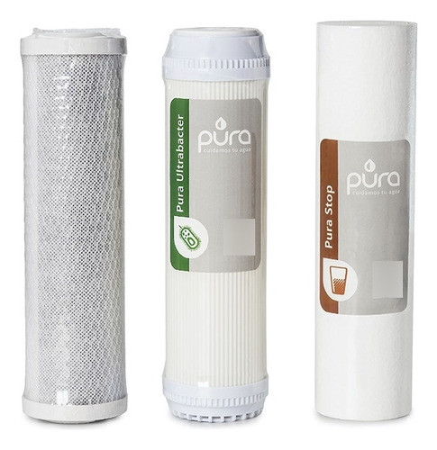 Kit Recambio Purificador De Agua Osmosis Inversa 5 Etapas 1