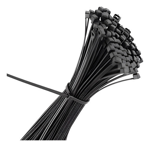 Precintos Plásticos Negros 3,6 X 350 Mm Mnl 0