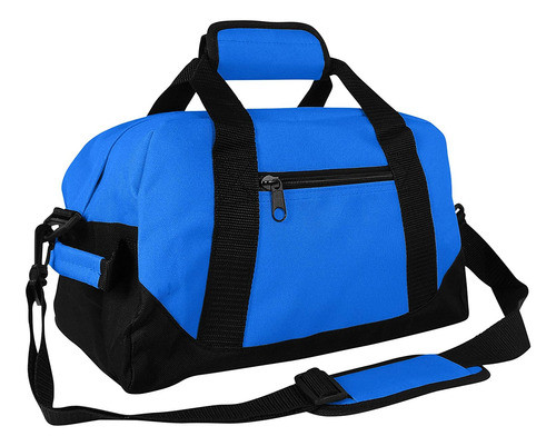 Bolso De Gimnasio Viaje Pequeño De Dos Tonos Azul Real, 35 C 0