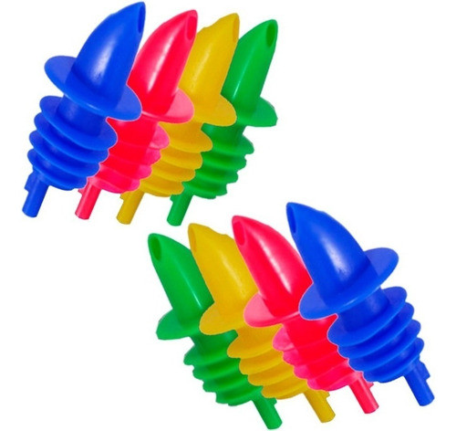 Pico Vertedor Dosificadores Plastico X8 Unidades 0