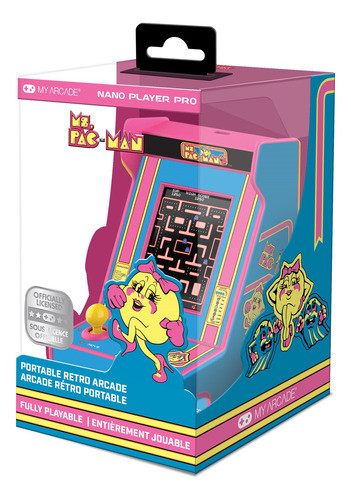 Micro Maquina My Arcade Ms. Pac-mac Player Pro 4,8 Portatil 1
