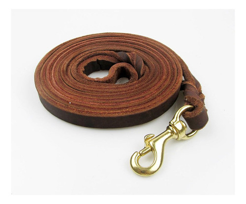 Zeey Pet Leather Leads Para Perros, 120 Cm X 1.8 Cm, Correa 0